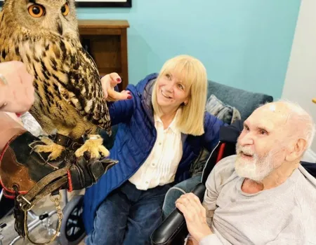 Owl visit!