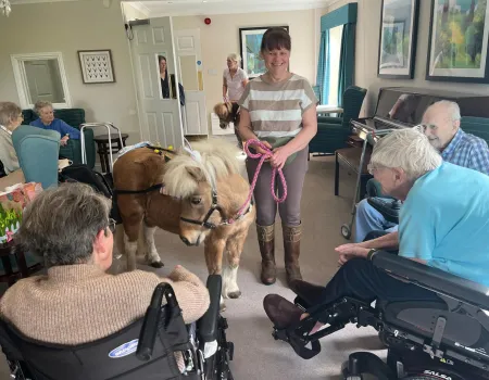 A Heart-warming Easter Visit from Ellie & Damson at Cherry Trees
