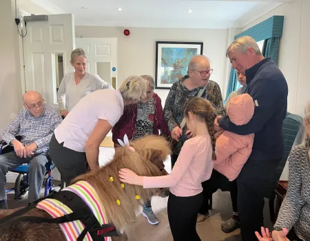 A Heart-warming Easter Visit from Ellie & Damson at Cherry Trees