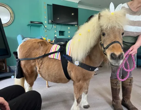 A Heart-warming Easter Visit from Ellie & Damson at Cherry Trees