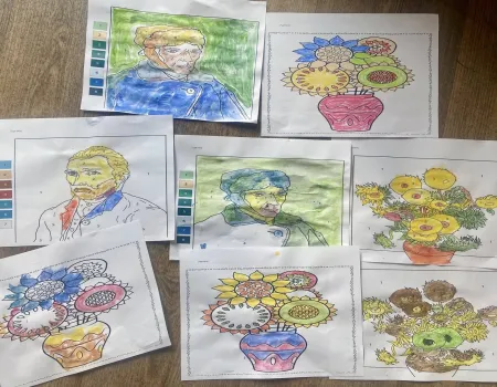 Paint and sip celebration 