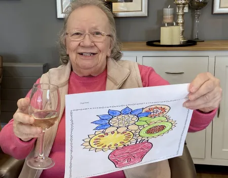 Paint and sip celebration 