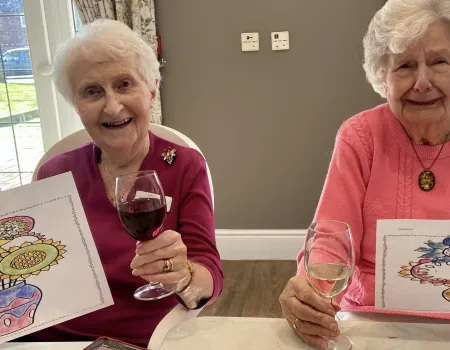 Paint and sip celebration 