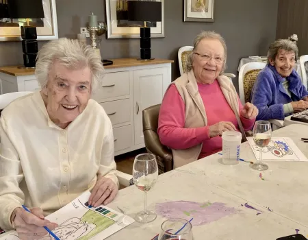 Paint and sip celebration 