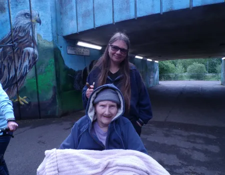 Out for a stroll 