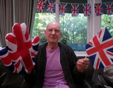 VE Day at Werrington Lodge