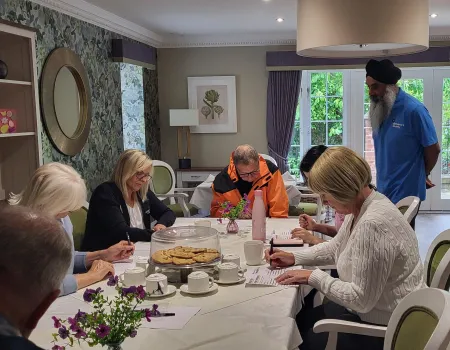 Dementia friends session at Spen Court 
