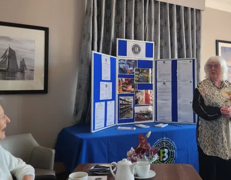 Guest Speaker at High Tea Society