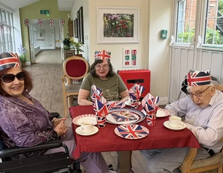 A Nostalgic VE Day Celebration at St Thomas Care Home
