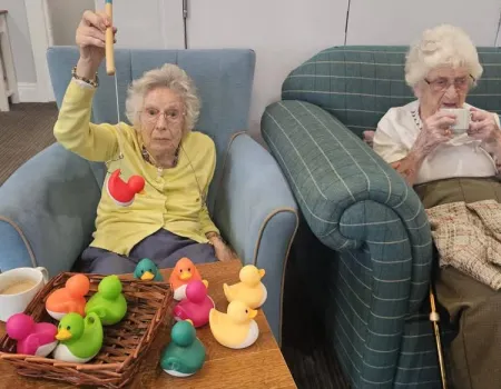 Fun & Focus with Our Duck Picking Activity!