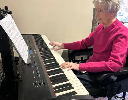 Piano donation