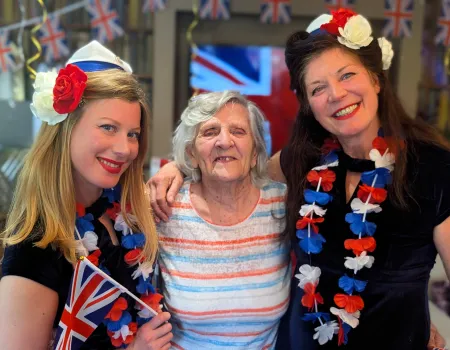 Home celebrate anniversary of VE Day