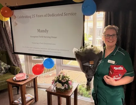 25 year long service award! 