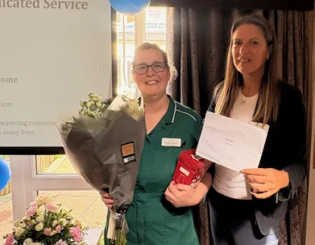 25 year long service award! 