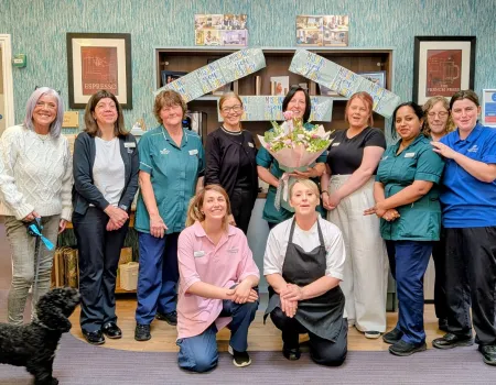 Much Loved Senior Carer Retires