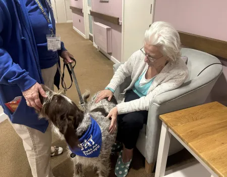 PAT dog visit