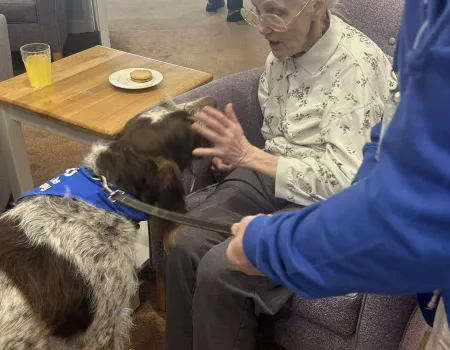 PAT dog visit