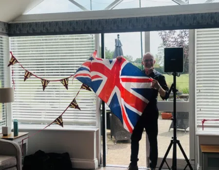VE Day at Sutton Valence 