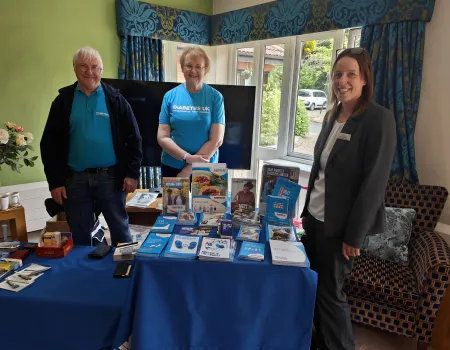 Home hosts diabetes talk