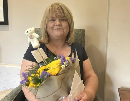 Colleague celebrates 10-years service 
