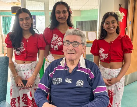 Sri Lankan New Year Brings Colour and Community to Ochil Care Home