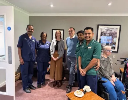 A visit from our local MP  