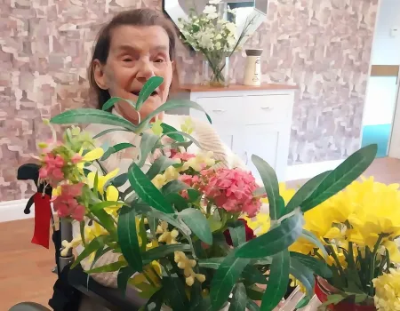 Flower arranging