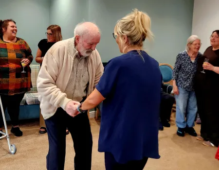 Double Celebrations! Joan celebrates her 103rd Birthday in style