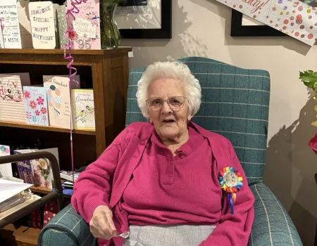 Mary's 95th birthday! 