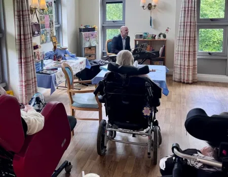 A Day all about Music, at our care home Lancaster Grange