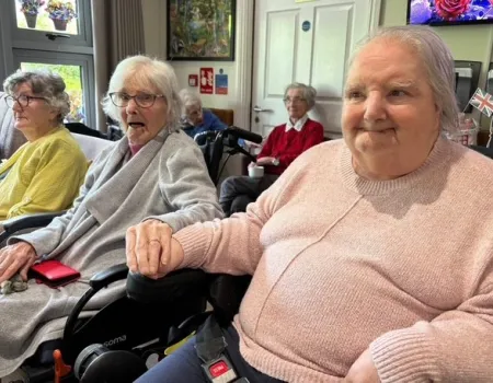 A Day all about Music, at our care home Lancaster Grange