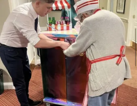 A wish fulfilled at Washington Grange