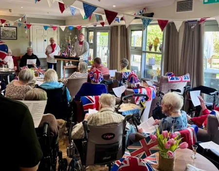 VE Day Celebrations within our home, Lancaster Grange