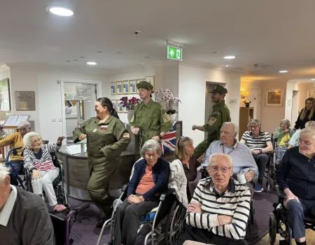 VE Day at Beaufort Grange