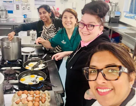 Nurses Swap Roles to Treat Residents at Special Breakfast as Part of Nurses’ Day Celebration