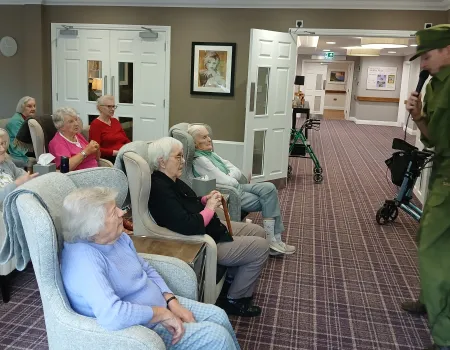 Wilton Place welcomes Nick from mini concerts