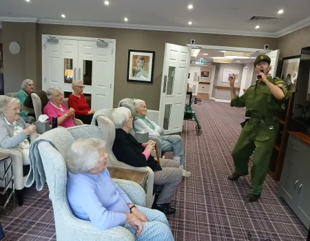 Wilton Place welcomes Nick from mini concerts