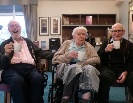 Three old friends 