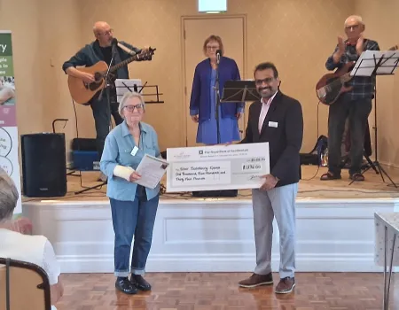 It's rewarding to give back to the community
