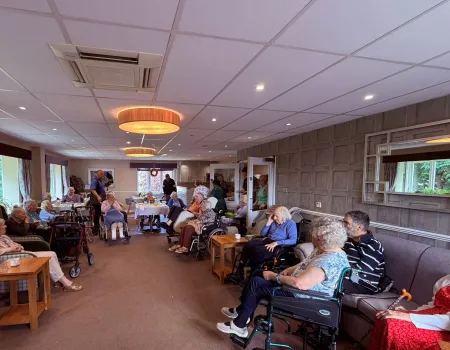 Residents meeting owls! 