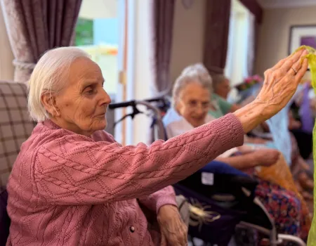 Intergenerational fun at Wood Grabge