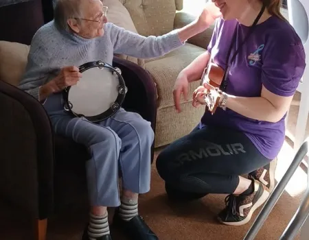 Joy that only music can bring