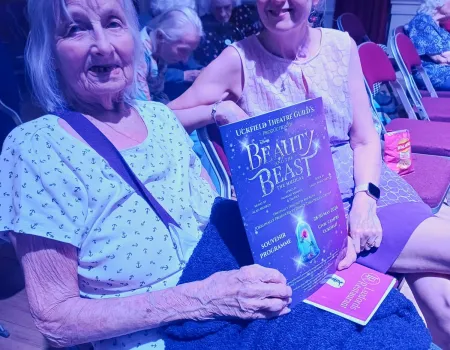 Visit to see a Beauty and the Beast Production