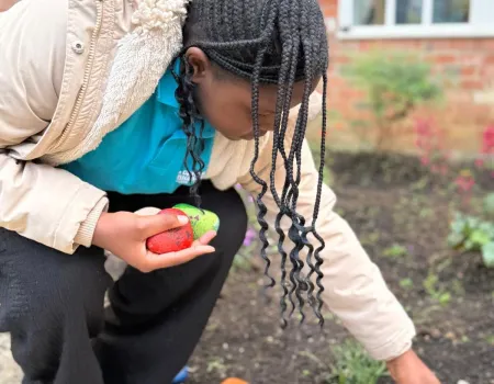 Girl Guides Brighten Up Our Garden 