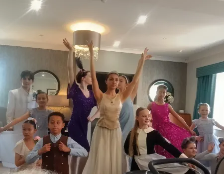A visit from London Children's ballet