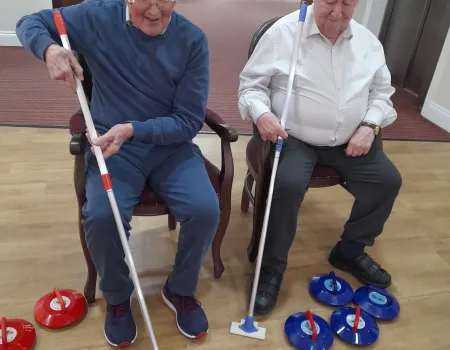 Curling game day 