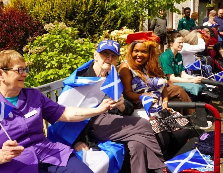Tour de Barchester Brings a Fantastic Day to Ochil Care Home