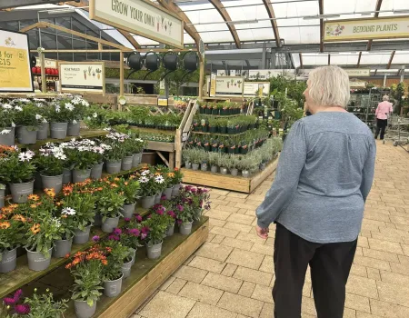 Garden centre visit 
