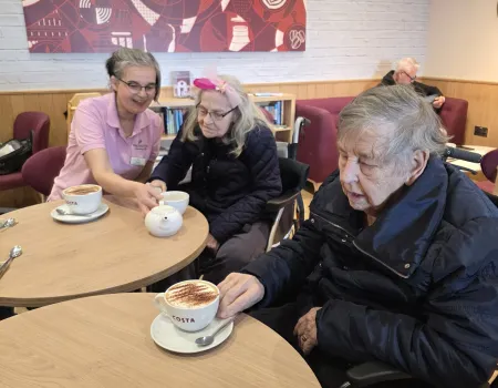 Knit and Natter Club enjoys a trip to Hobbycraft 