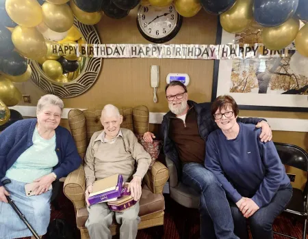 Dennis celebrates his 101st birthday 